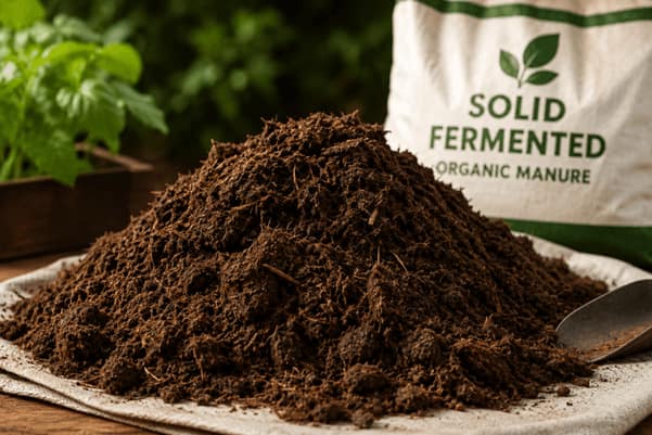 Solid Fermented Organic Manure (FOM)